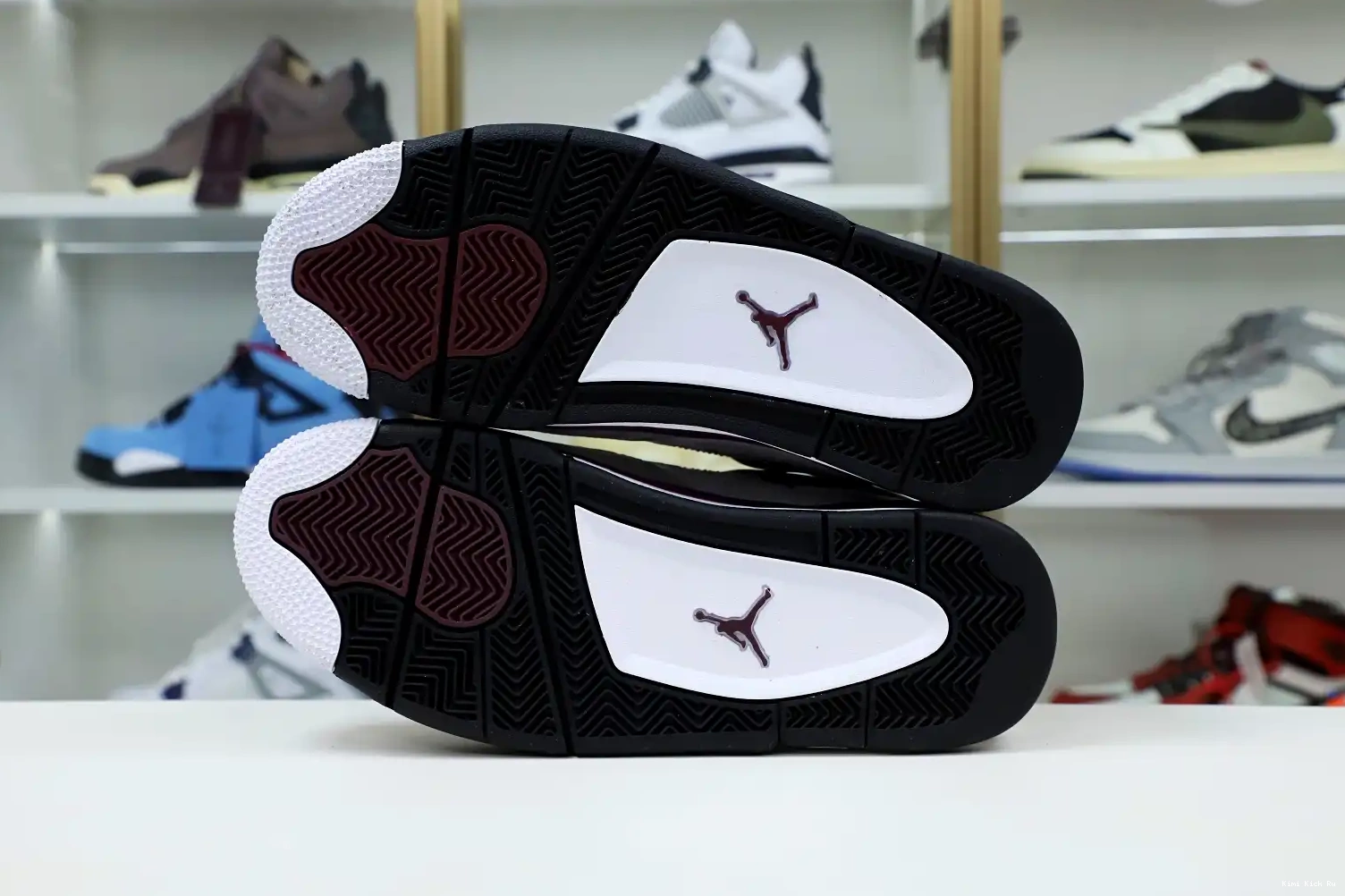 'BORDEAUX' JORDAN PARIS JORDAN AIR 4 RETRO Kimikick AIR SAINT-GERMAIN X 0801